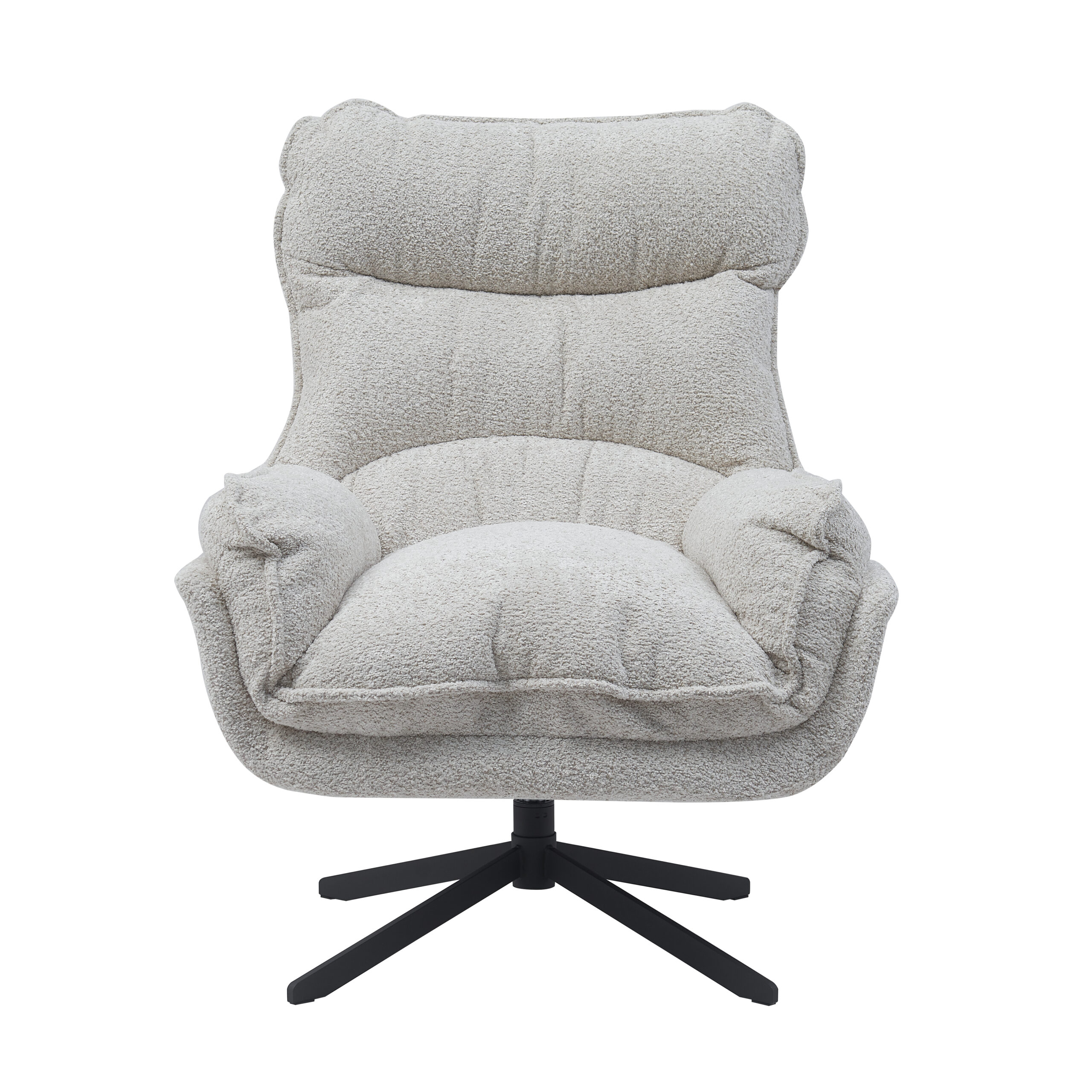 Draaibare fauteuil Vera Off white - Image 5