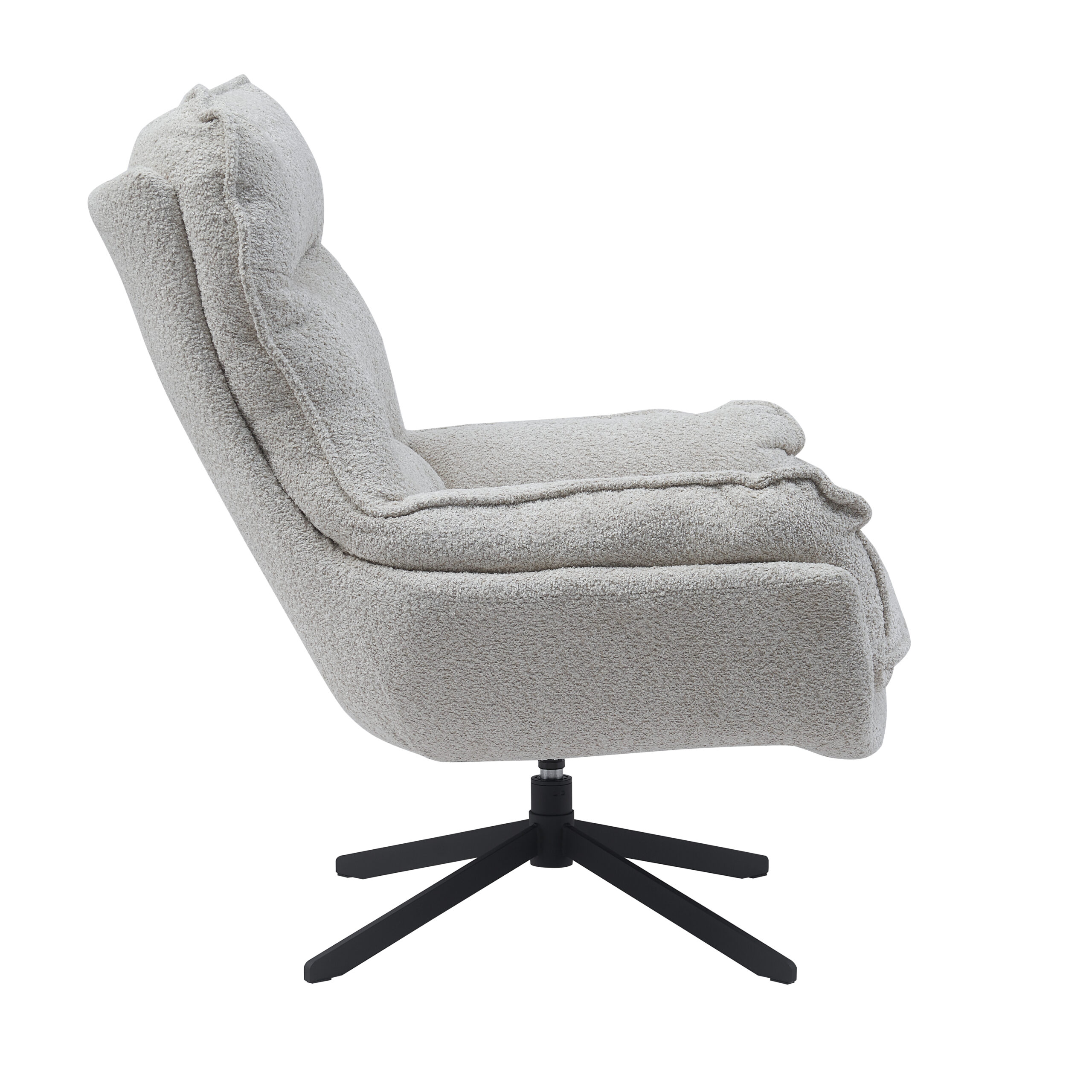 Draaibare fauteuil Vera Off white - Image 6
