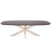 STF-3616_9 Deens ovale eettafel Madison Zand Mangohout 240 cm - Image 10