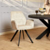 Eetkamerstoel Nova Champagne Velvet - Image 1