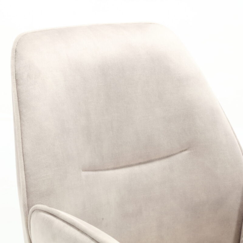 Eetkamerstoel Nova Champagne Velvet - Image 8