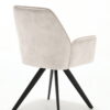 Draaibare Eetkamerstoel Nova Champagne Velvet - Image 12