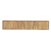 STF-7320_4 Zwevend tv meubel Madison Naturel Mangohout 160 cm - Image 5