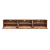 STF-7320_7 Zwevend tv meubel Madison Naturel Mangohout 160 cm - Image 8