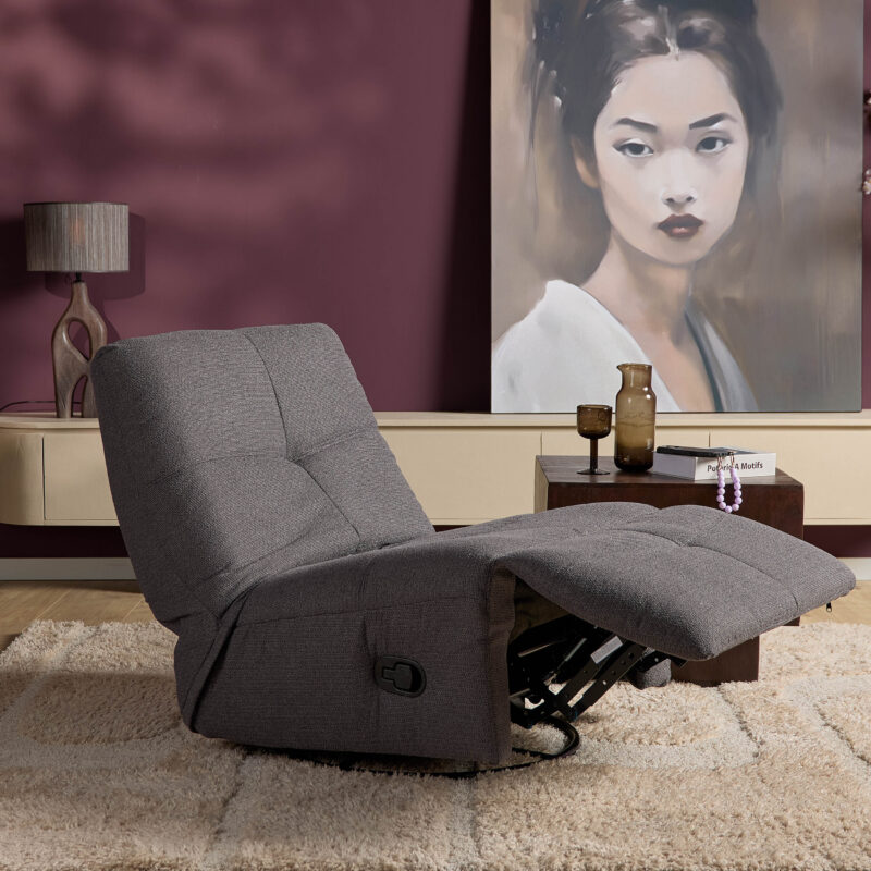 Relaxfauteuil Lazy Antraciet - Image 2