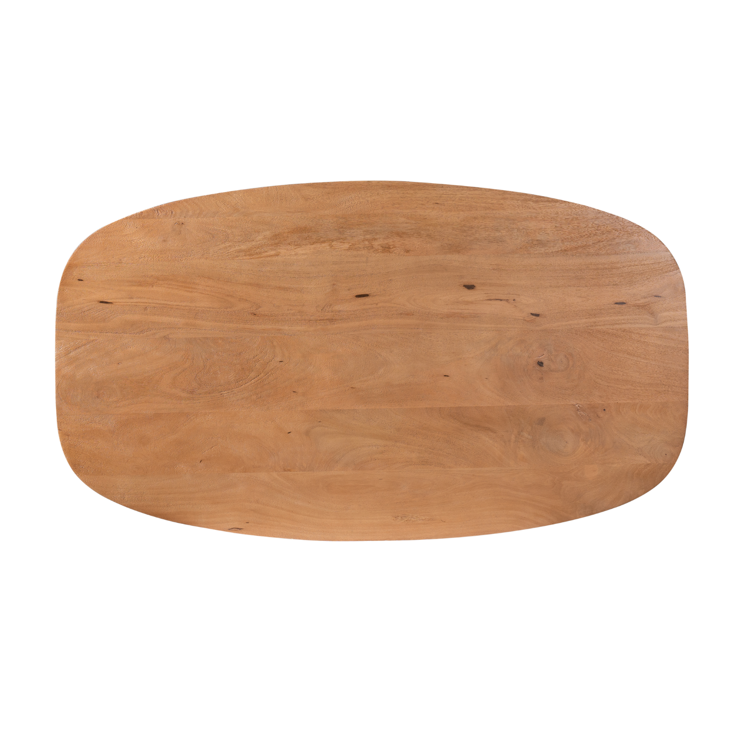Deens ovale eettafel Madison Naturel Mangohout 160 cm - Image 3