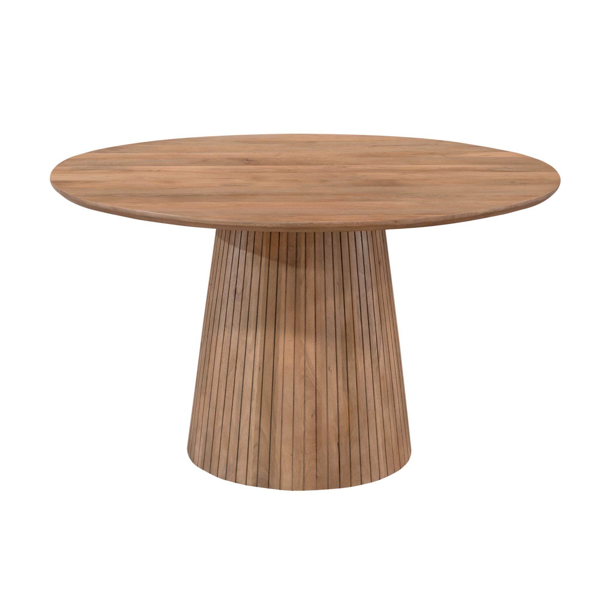 Ronde eettafel Solana Naturel Mangohout 130 cm - Image 6