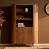 Wandkast Solana Naturel Mangohout 115 cm - Image 1