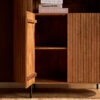 STF-1812_2 Wandkast Solana Naturel Mangohout 115 cm - Image 3