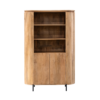 STF-1812_4 Wandkast Solana Naturel Mangohout 115 cm - Image 5