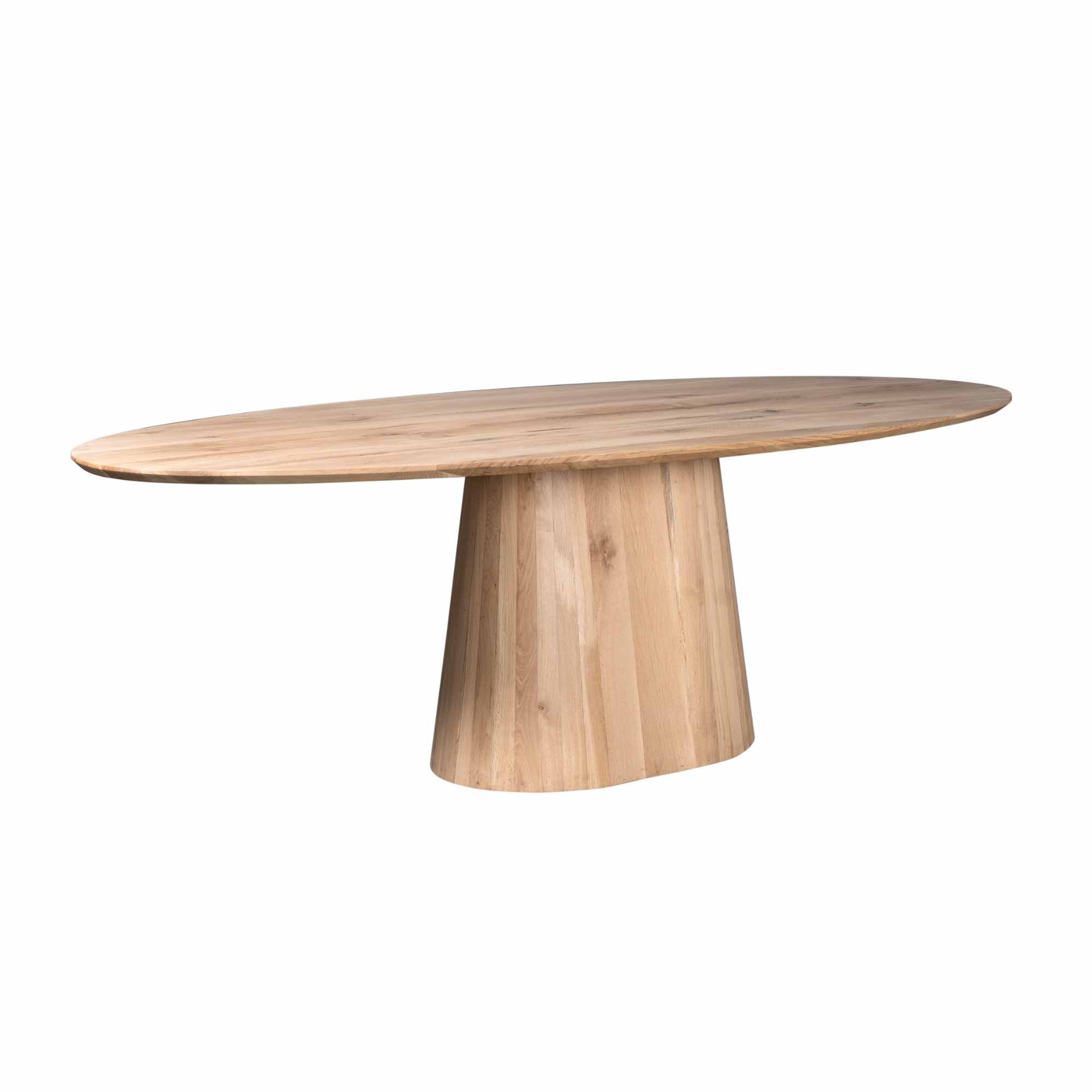 Ovale eettafel Riga Naturel Eikenhout 210 cm - Image 7