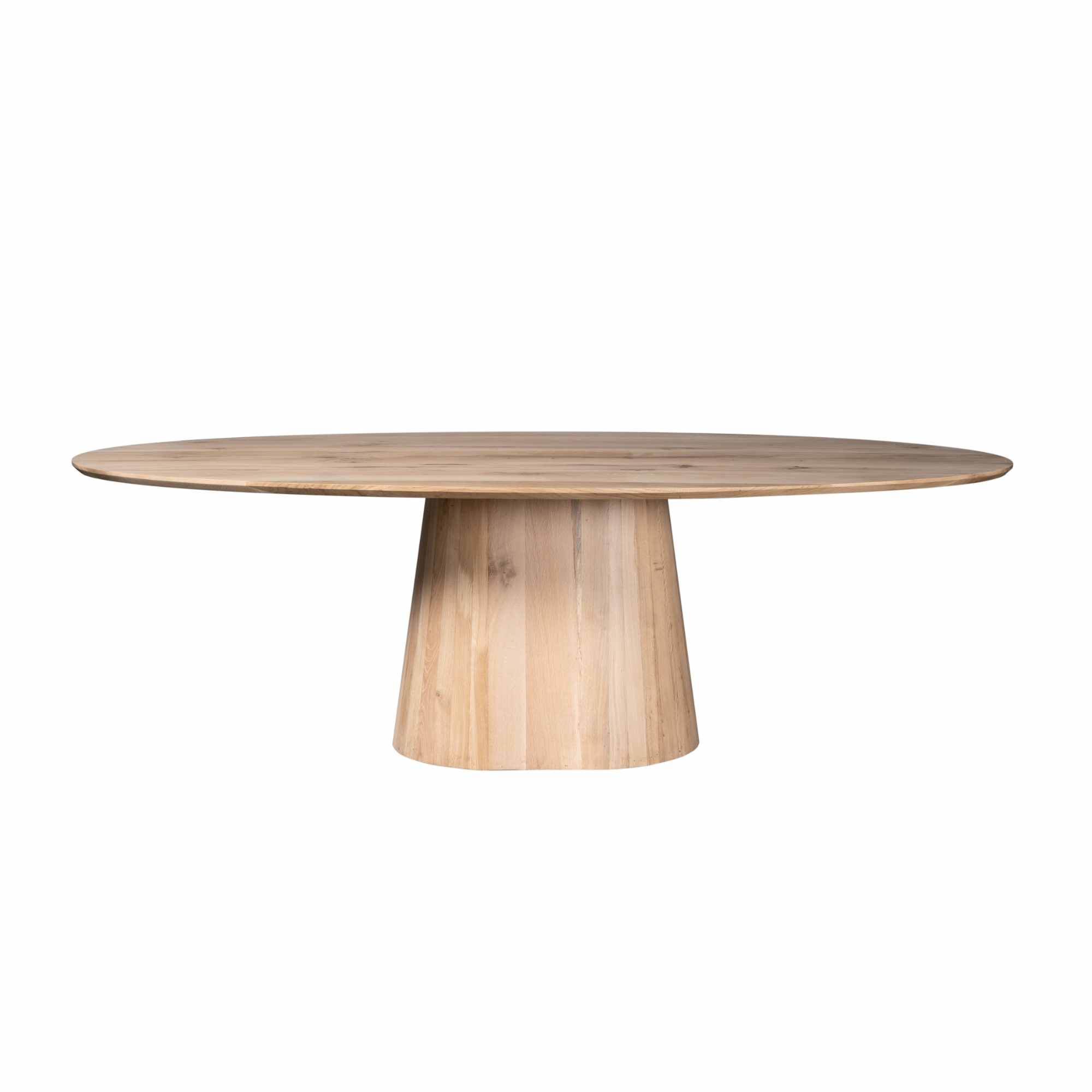 Ovale eettafel Riga Naturel Eikenhout 210 cm - Image 8