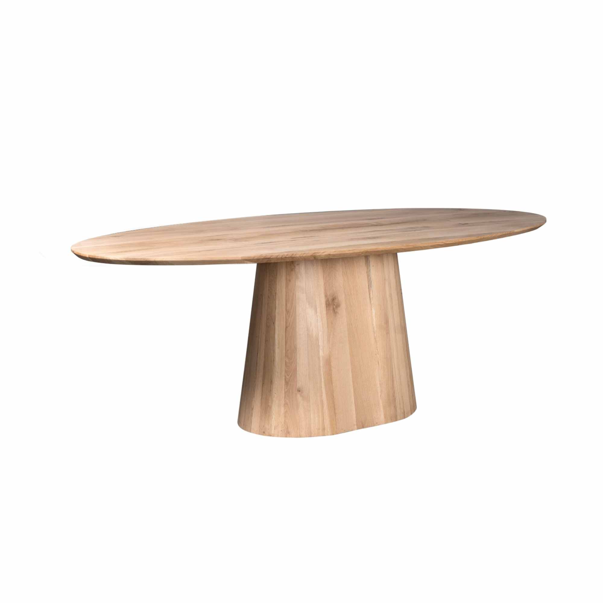Ovale eettafel Riga Naturel Eikenhout 210 cm - Image 11
