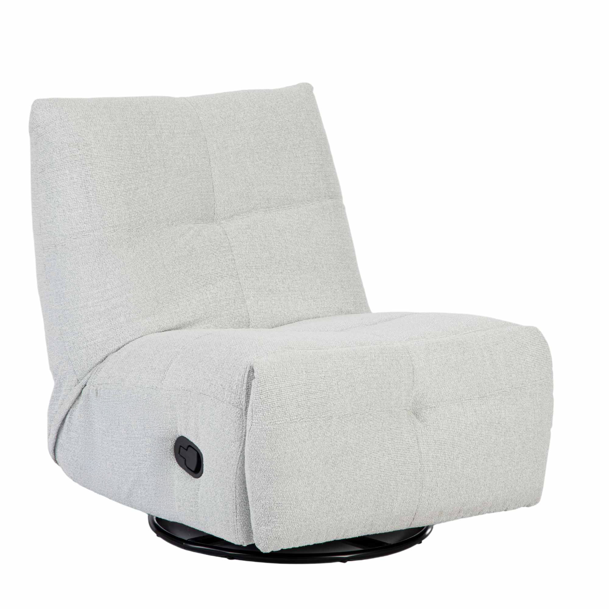 Relaxfauteuil Lazy Licht grijs - Image 1