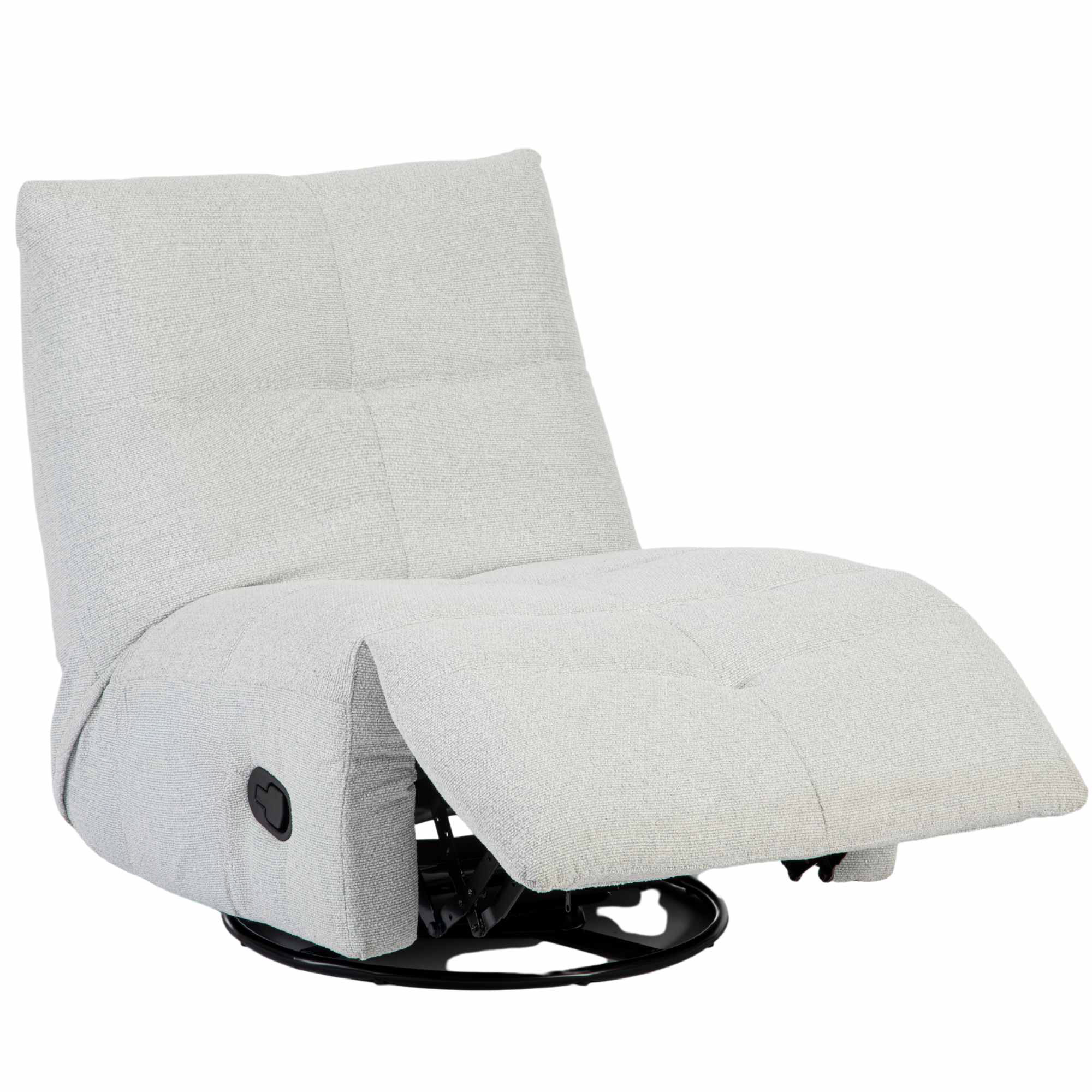 Relaxfauteuil Lazy Licht grijs - Image 3