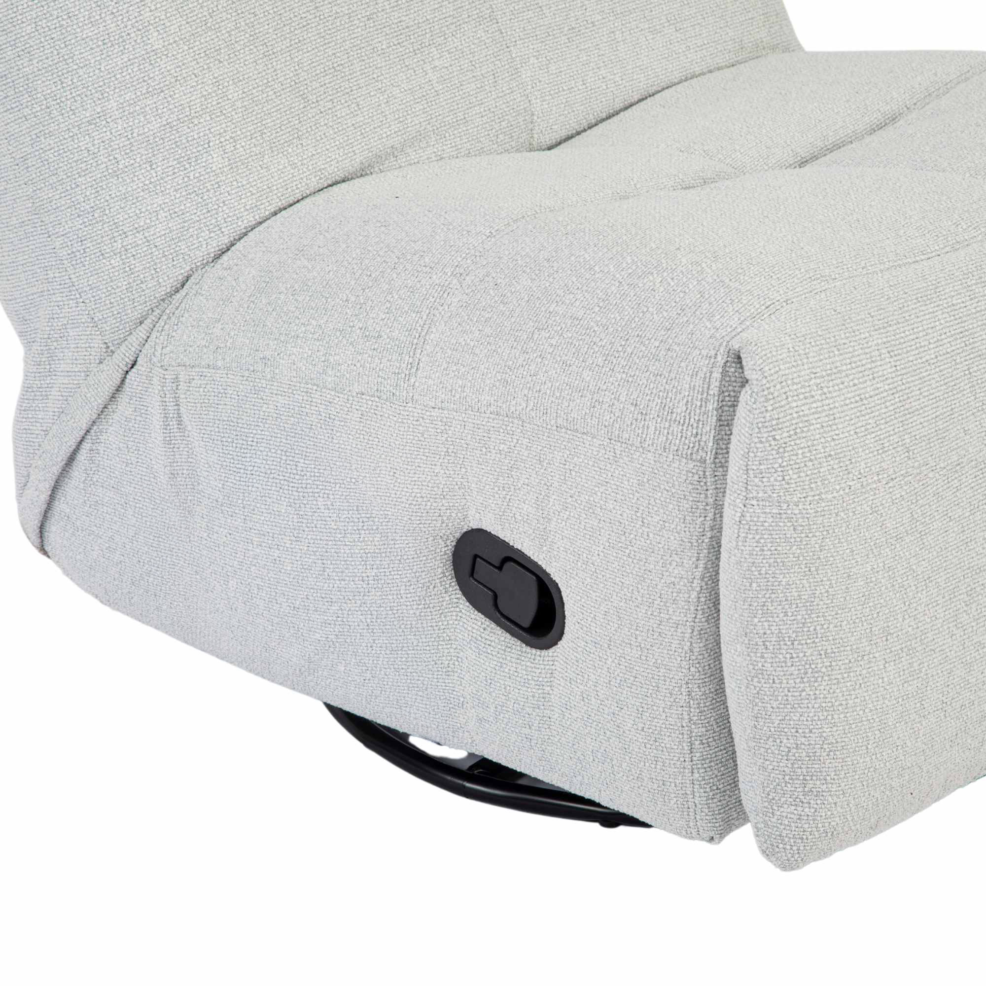 Relaxfauteuil Lazy Licht grijs - Image 8