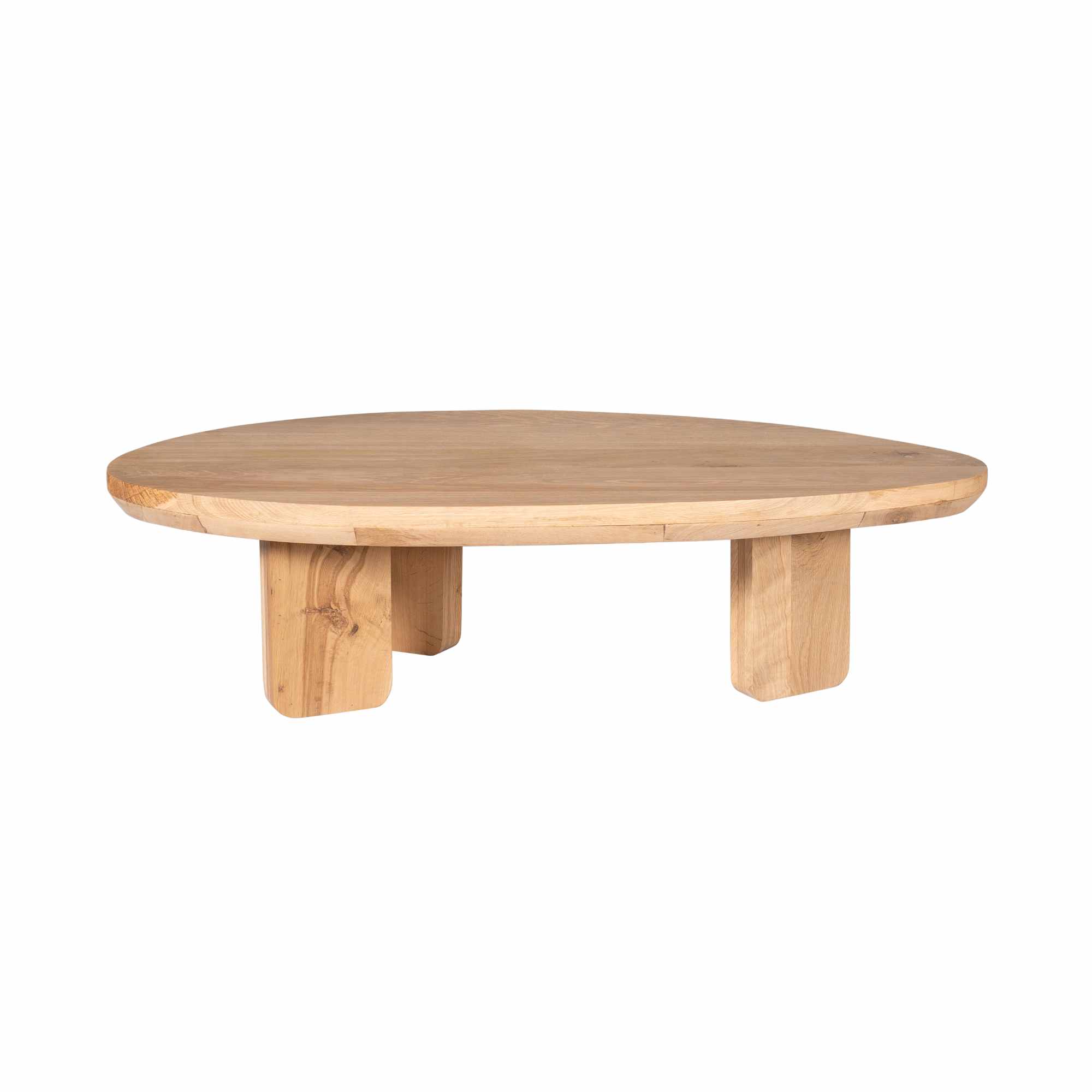 Salontafel Zillah Naturel Eikenhout 130 cm - Image 8