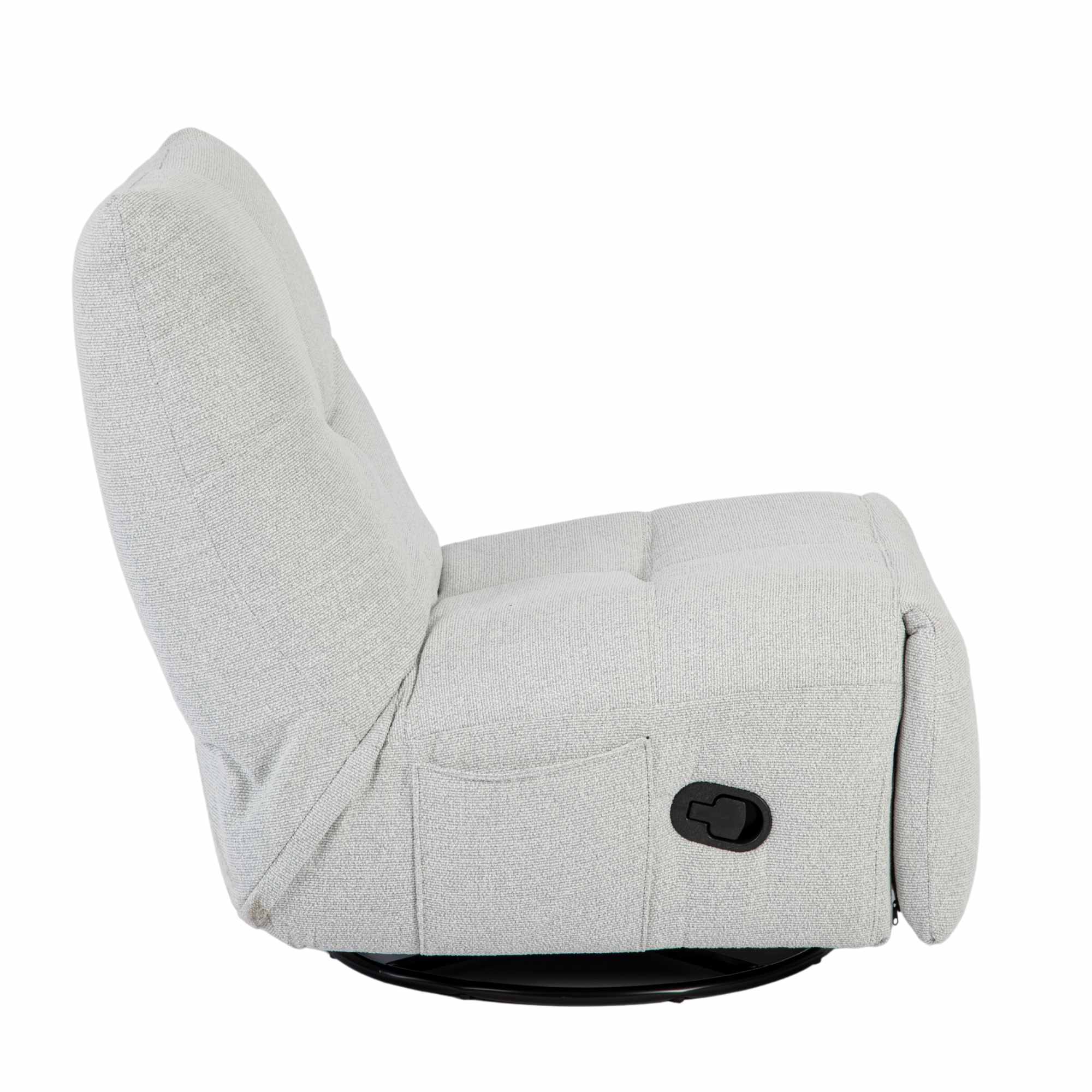 Relaxfauteuil Lazy Licht grijs - Image 14