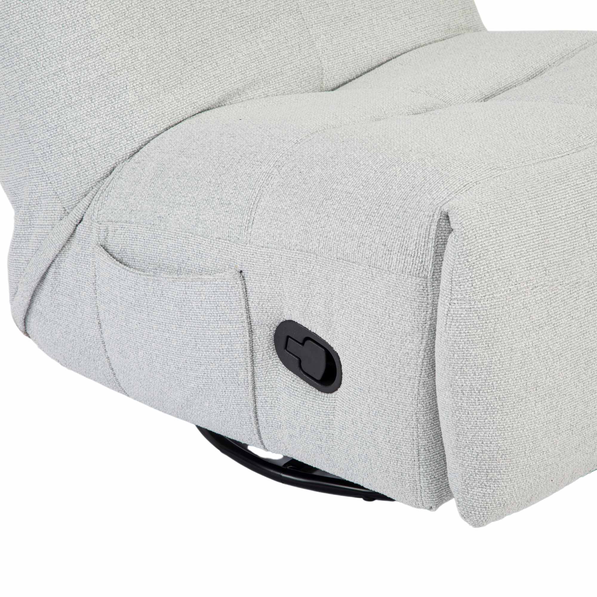 Relaxfauteuil Lazy Licht grijs - Image 16