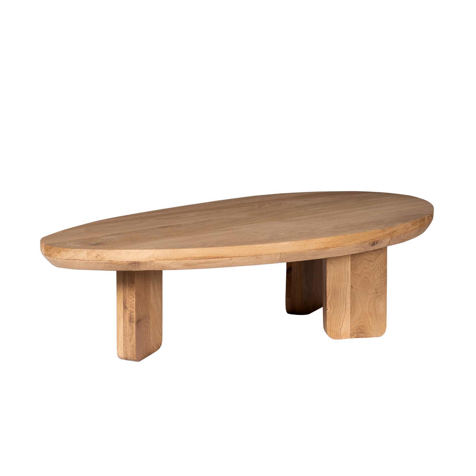 Salontafel Zillah Naturel Eikenhout 130 cm - Image 14