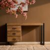 Bureau Britt Naturel Mangohout 145 cm - Image 1
