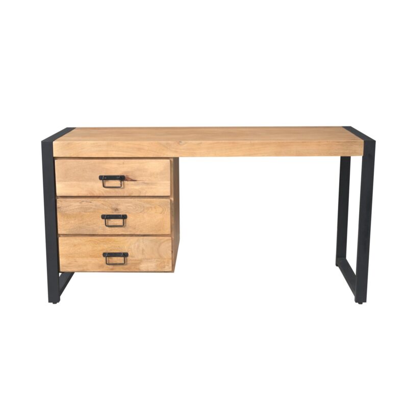 Bureau Britt Naturel Mangohout 145 cm - Image 2