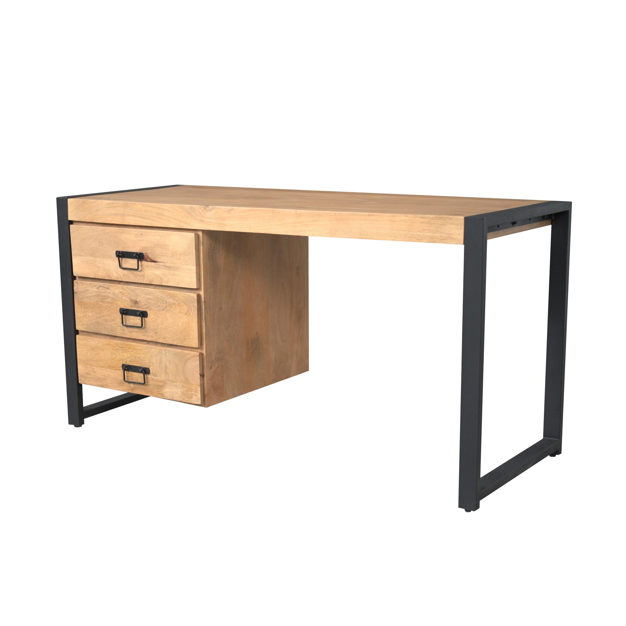 Bureau Britt Naturel Mangohout 145 cm - Image 3