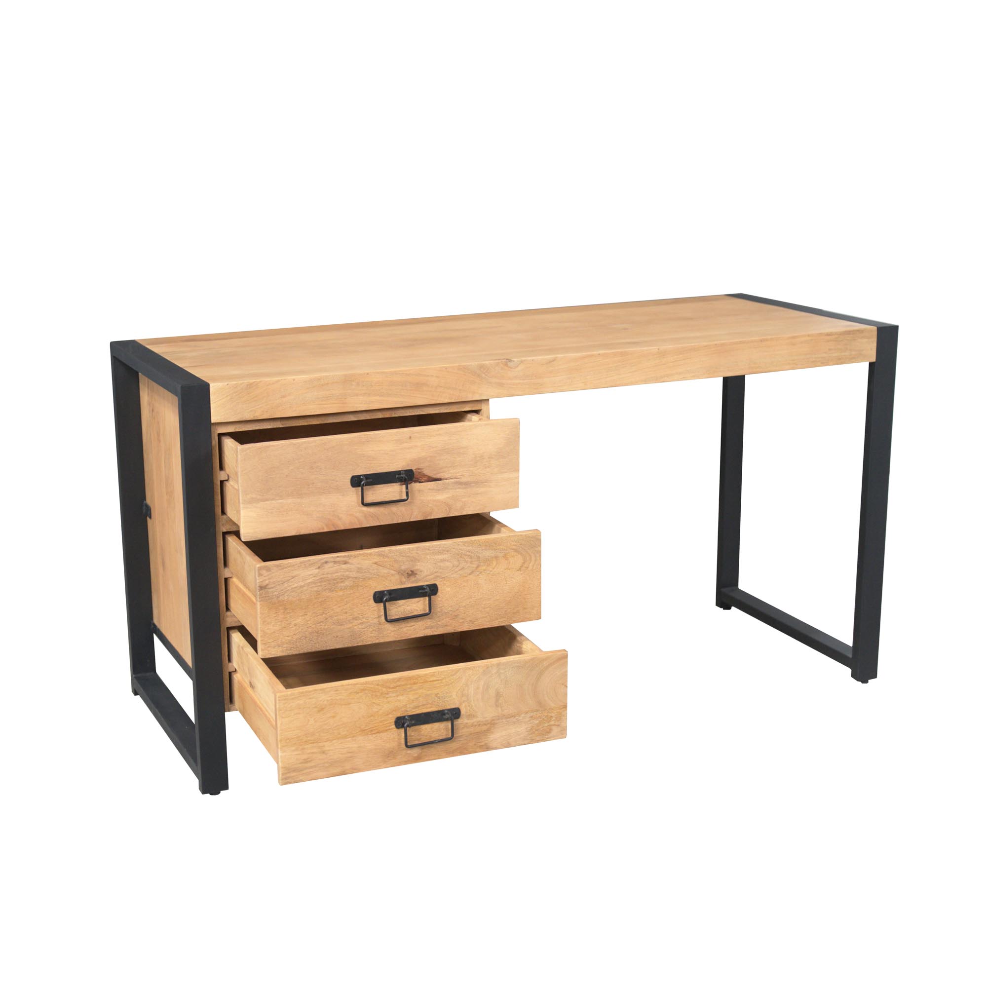 Bureau Britt Naturel Mangohout 145 cm - Image 5