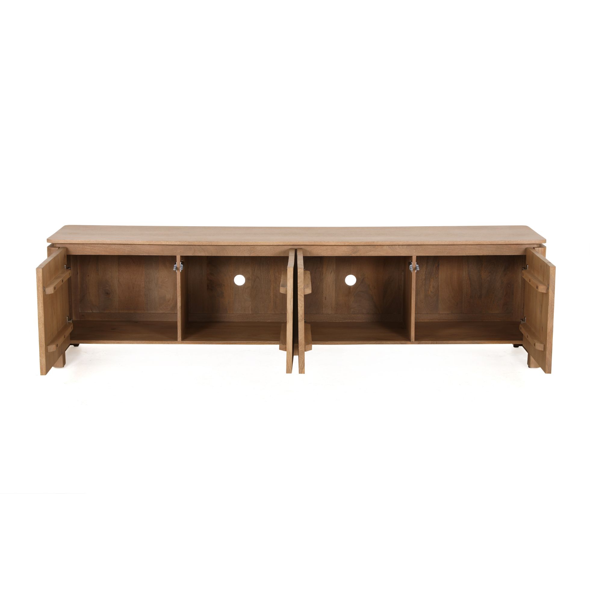 Tv meubel Dallas Naturel Mangohout 210 cm - Image 2