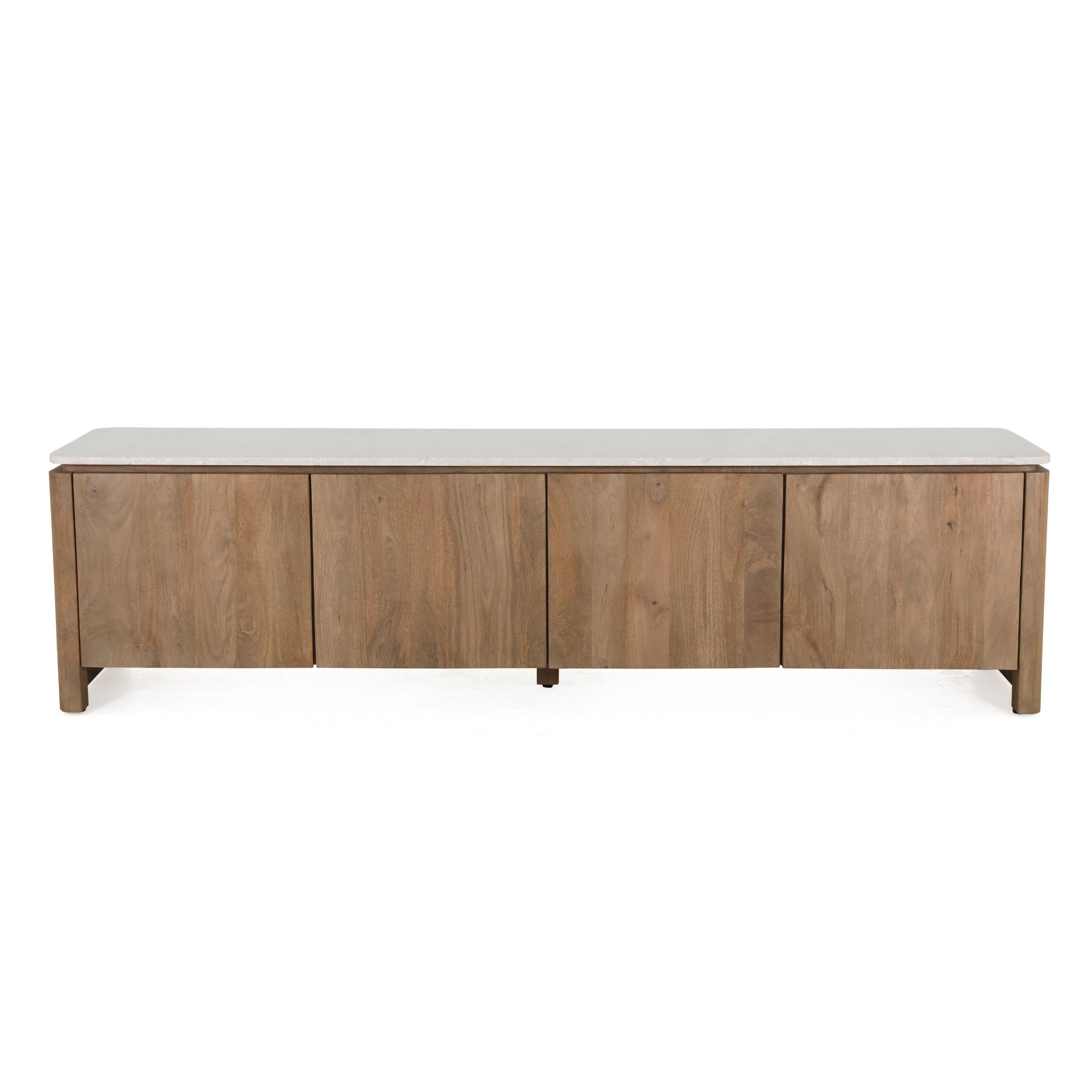 Tv meubel Dallas Naturel Mangohout 210 cm - Image 7