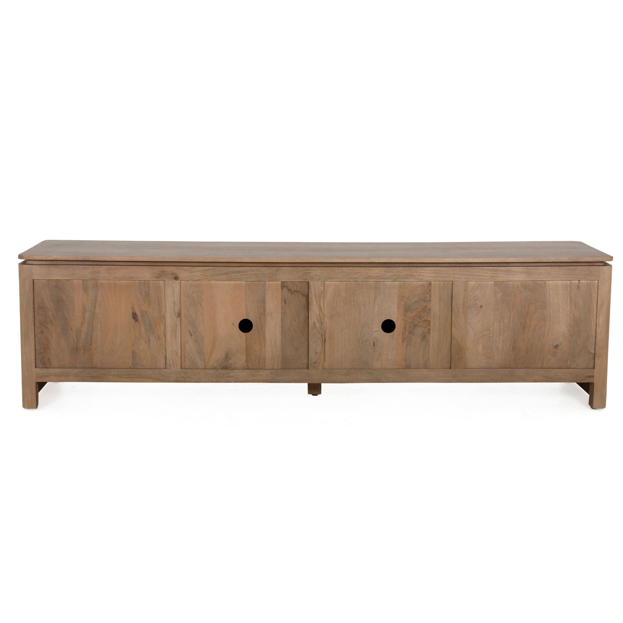 Tv meubel Dallas Naturel Mangohout 210 cm - Image 10