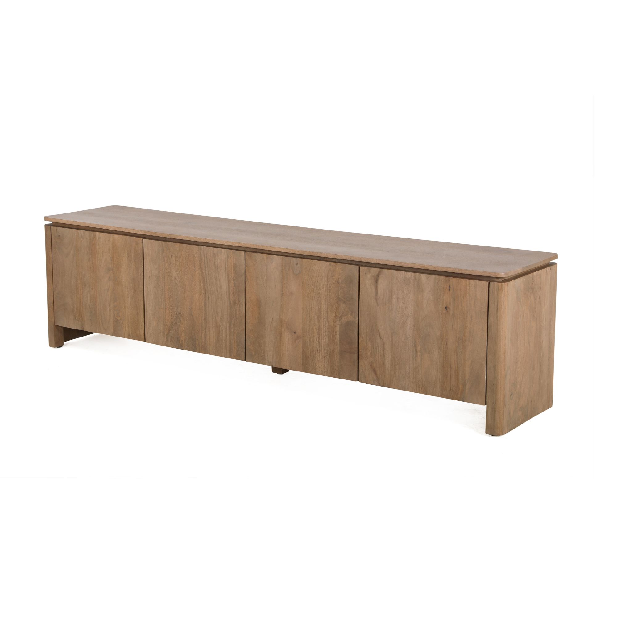 Tv meubel Dallas Naturel Mangohout 210 cm - Image 13