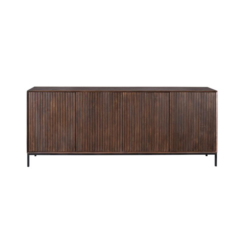 Dressoir Madison Bruin Mangohout 210 cm - Image 5