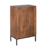 STF-6785_5 Wijnkast Madison Bruin Mangohout 55 cm - Image 6