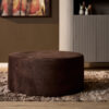 Ronde Hocker Bruin 80 cm | Adore 108 - Image 1