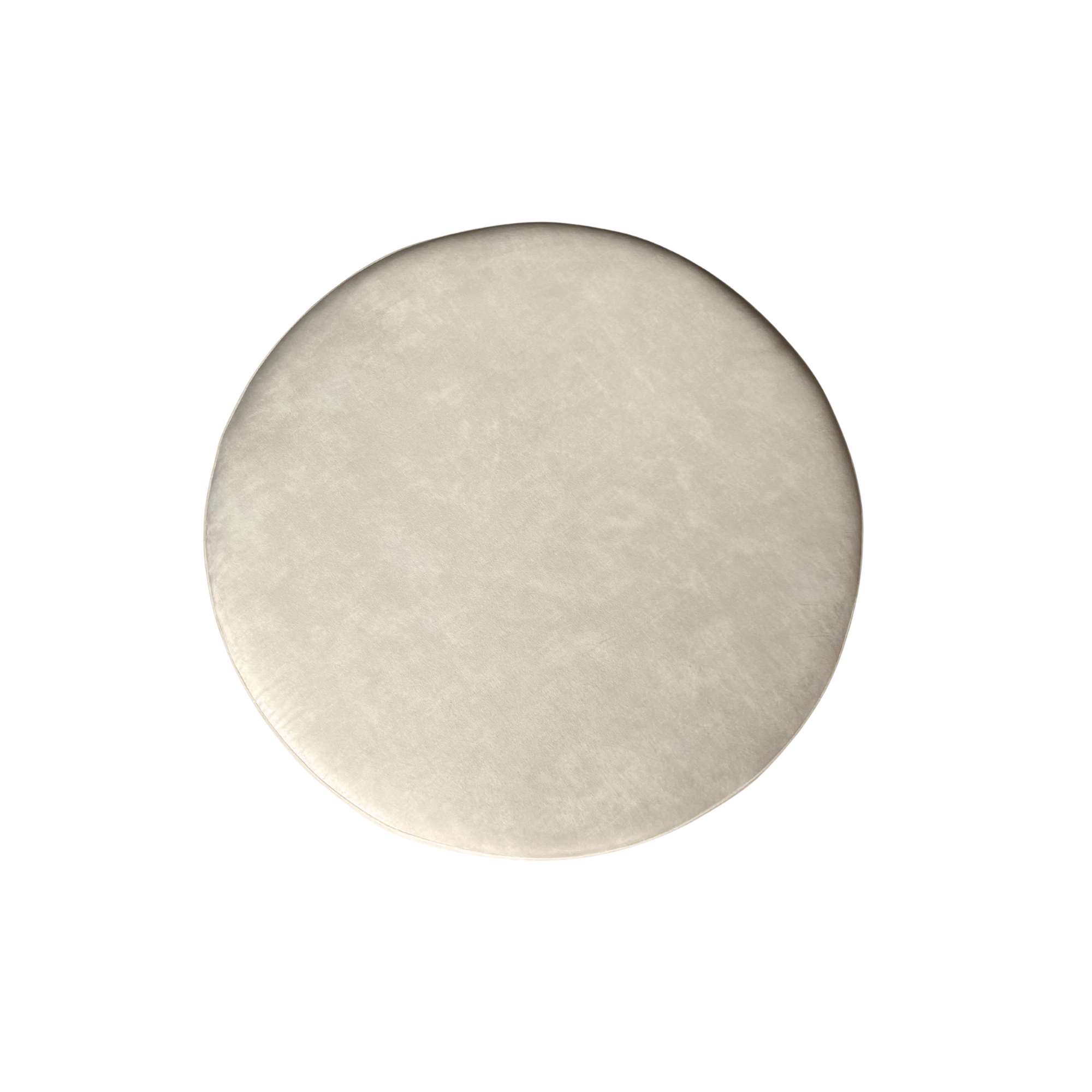 MYS-1106_3 Ronde Hocker Creme 80 cm | Adore 102 - Image 4