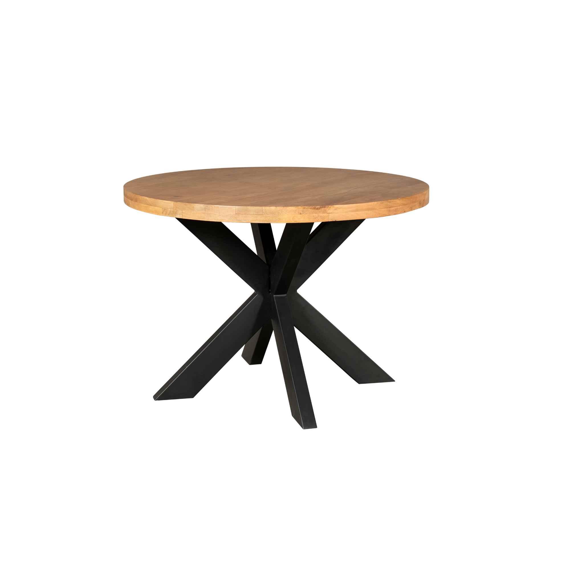 Ronde eettafel Denver Naturel Mangohout 120 cm - Image 4