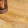 STF-1010_6 Ronde eettafel Denver Naturel Mangohout 120 cm - Image 7