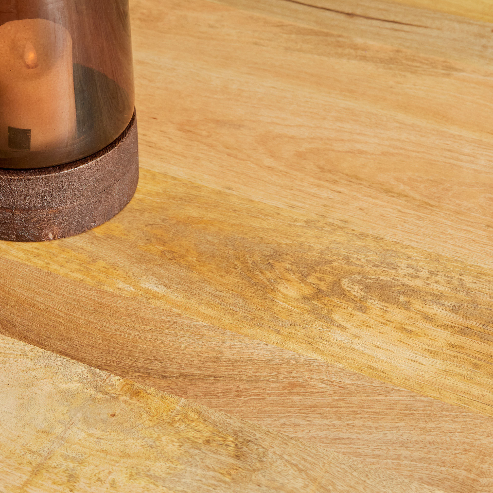 Ronde eettafel Denver Naturel Mangohout 120 cm - Image 7