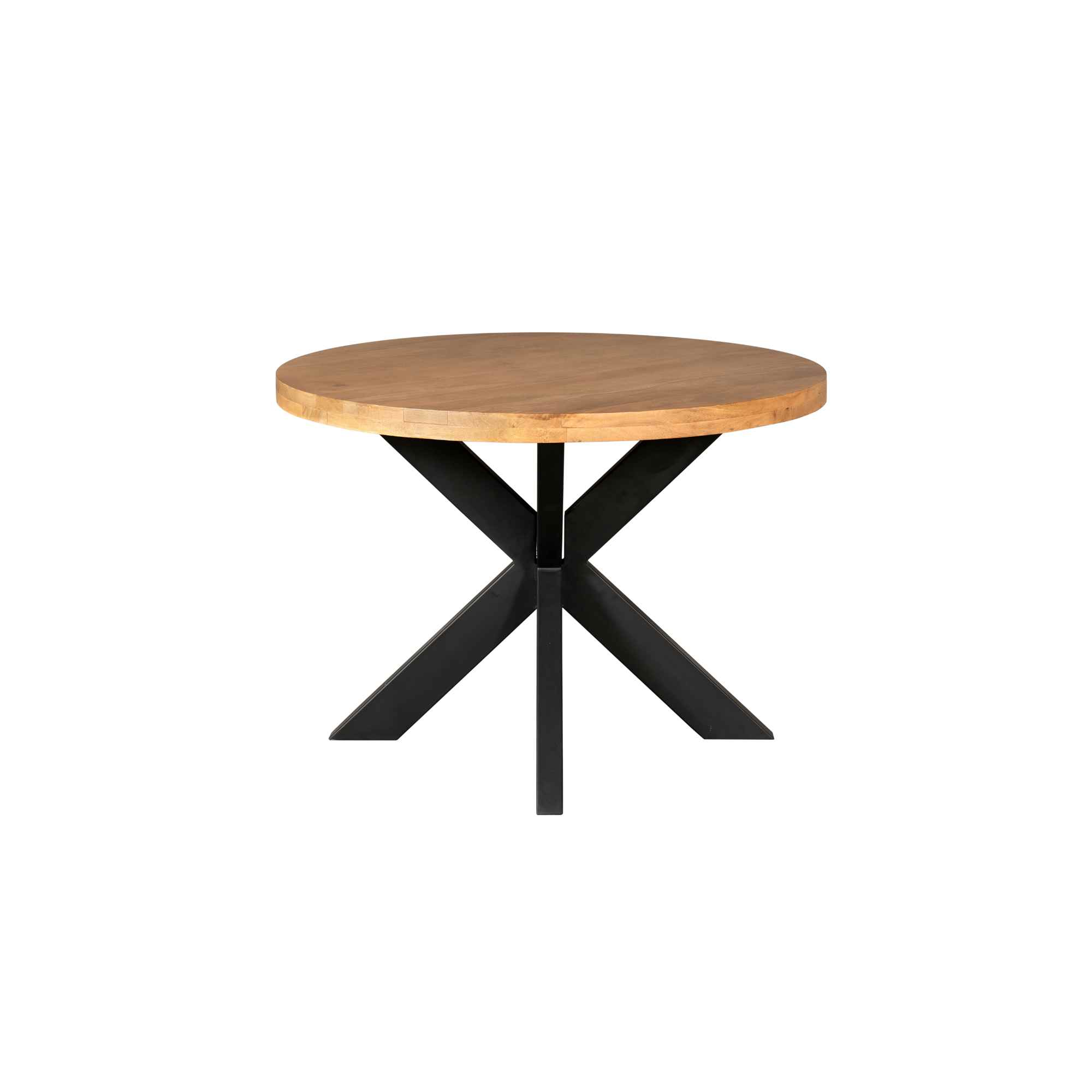 Ronde eettafel Denver Naturel Mangohout 120 cm - Image 9