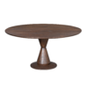 STF-7203_3 Ronde eettafel Lima Bruin Mangohout 130 cm - Image 4