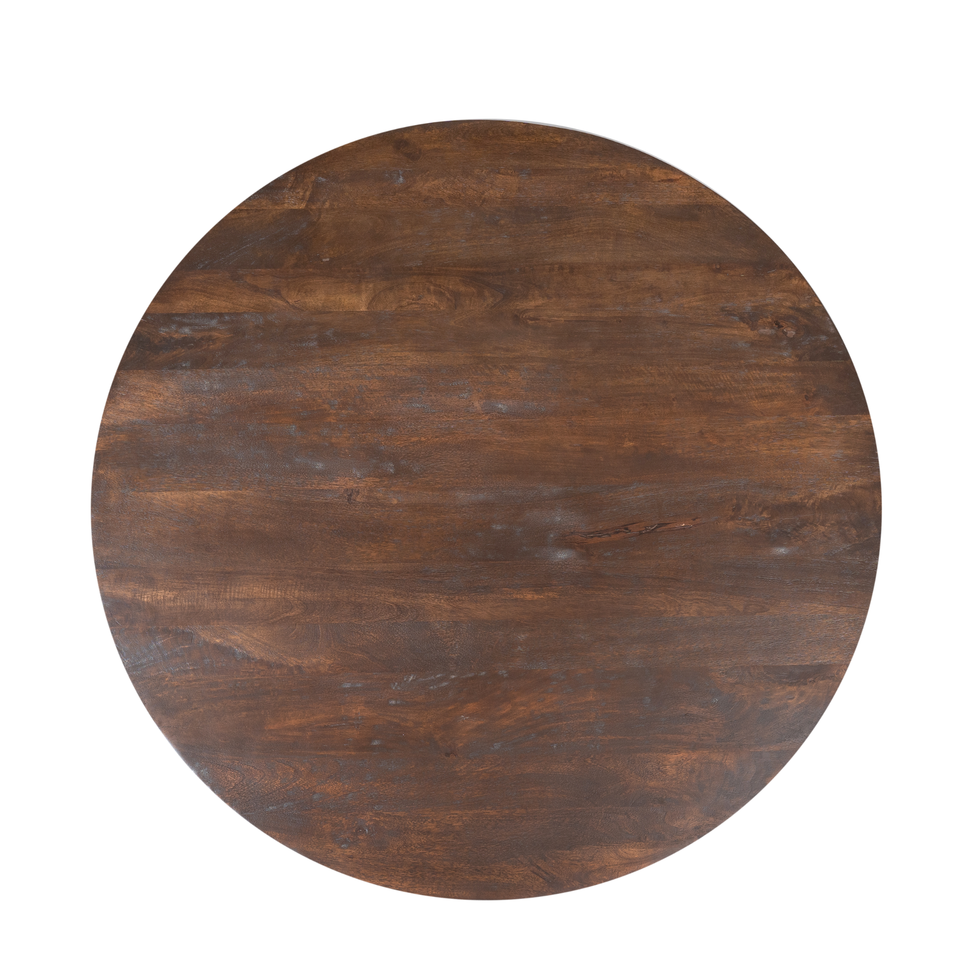 STF-7203_4 Ronde eettafel Lima Bruin Mangohout 130 cm - Image 5
