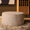 MYS-1109_0 Ronde Hocker Beige 80 cm | Cremona 14 - Image 1
