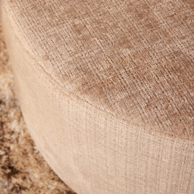 Ronde Hocker Beige 80 cm | Cremona 14 - Image 2