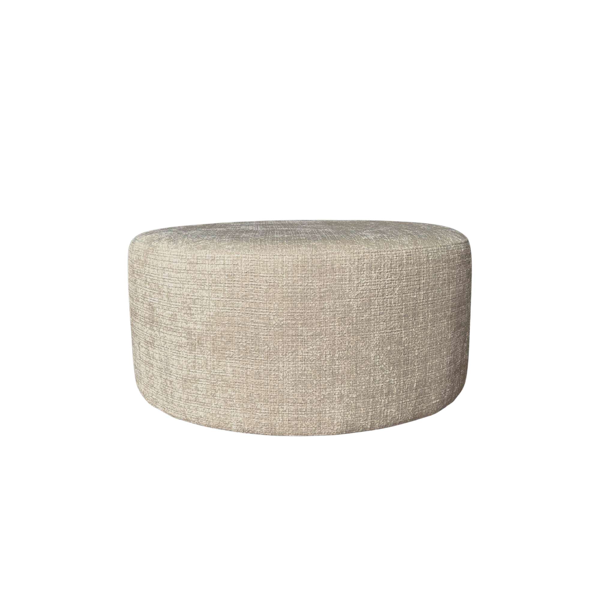 Ronde Hocker Beige 80 cm | Cremona 14 - Image 3