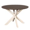 Ronde eettafel Madison Bruin Poot Zand Mangohout 110 cm - Image 5