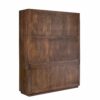 STF-5613_6 Vakkenkast Brussel XL Bruin Mangohout 160 cm - Image 7