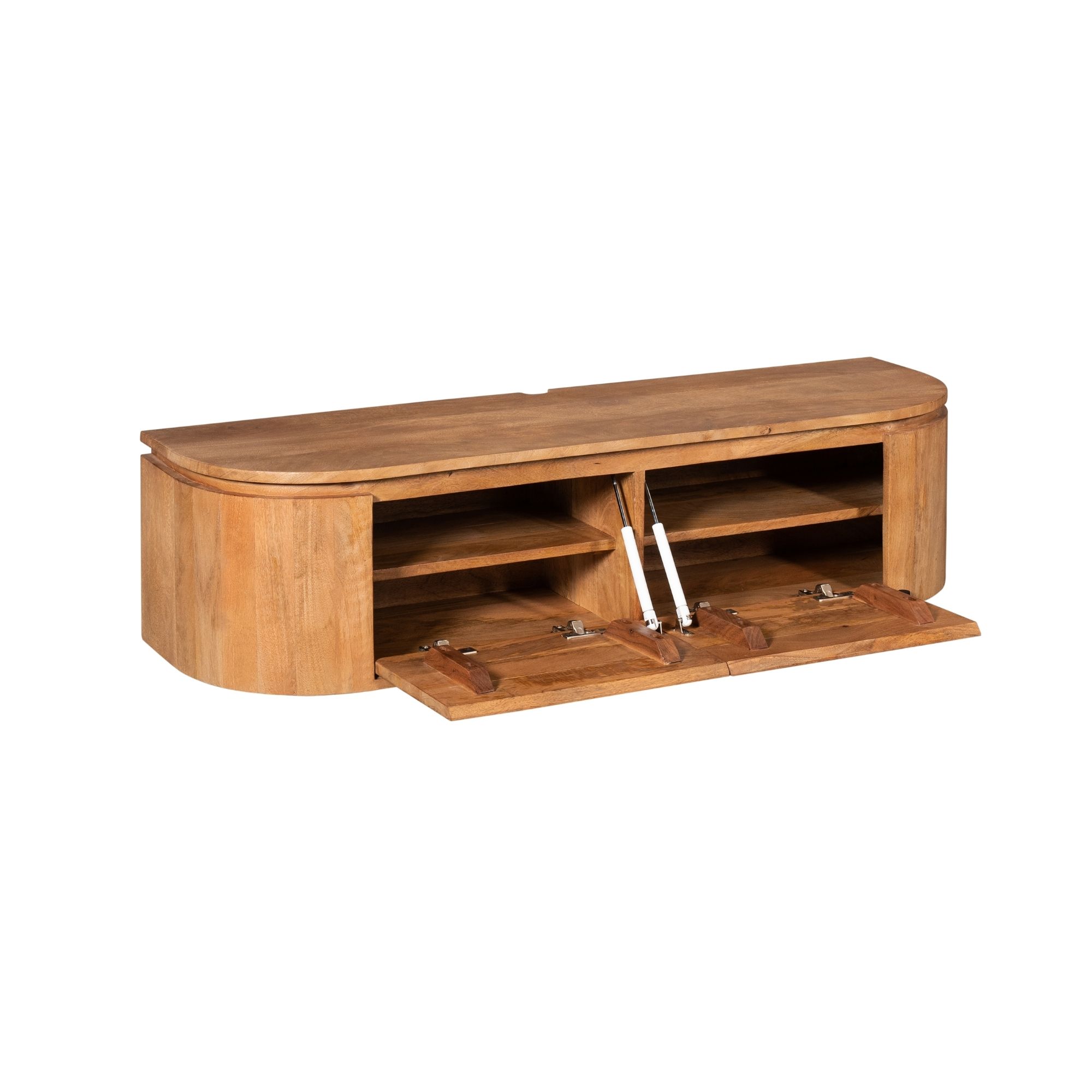 Tv meubel Excellent Naturel Mangohout 120 cm - Image 9