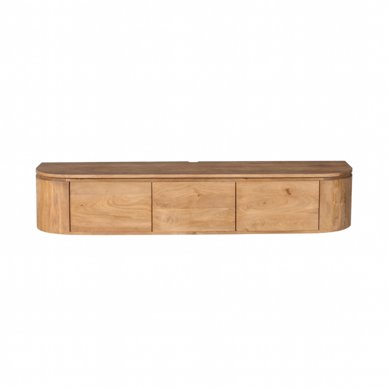 Tv meubel Excellent Naturel Mangohout 160 cm - Image 17