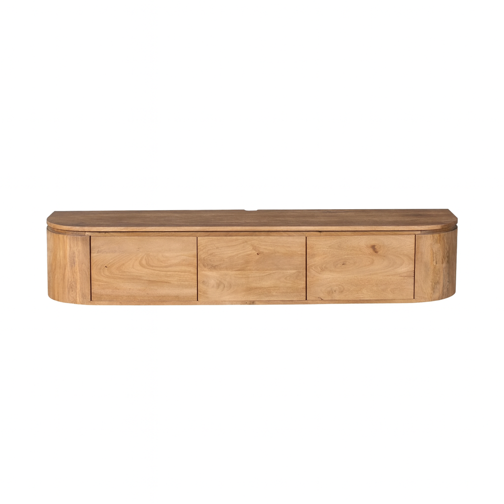 Tv meubel Excellent Naturel Mangohout 160 cm - Image 17